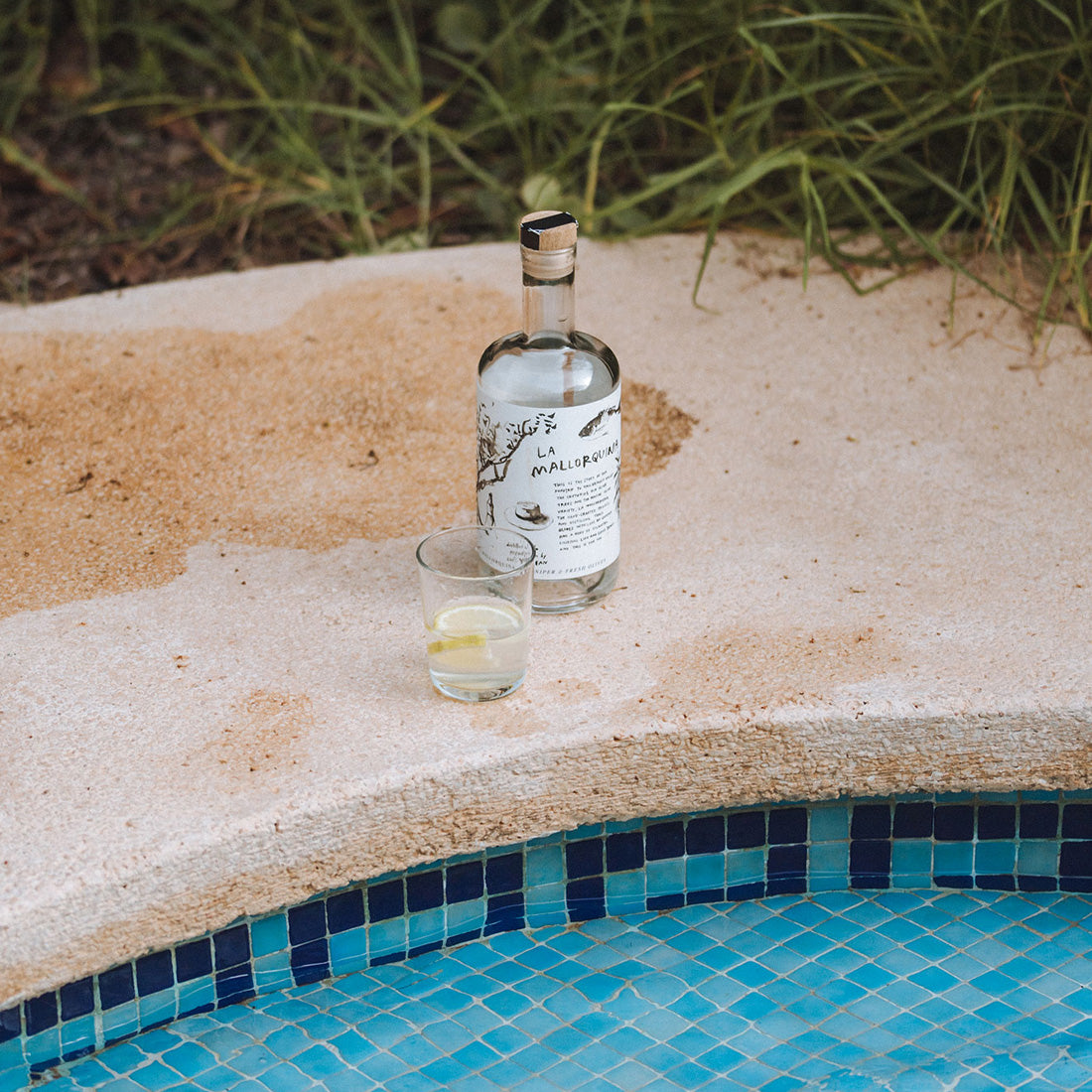 GIN EVA La Mallorquina en la piscina